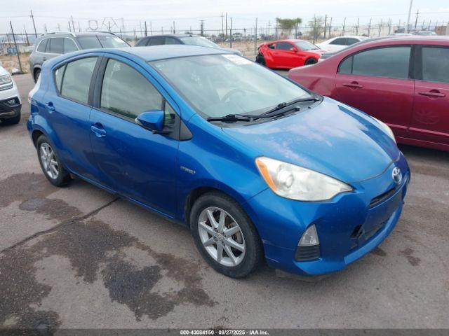  Salvage Toyota Prius c