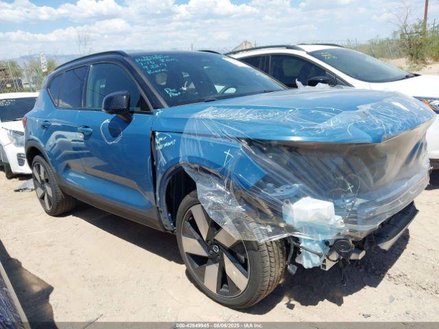  Salvage Volvo Xc40 Recharge Pure Electr