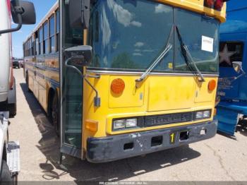  Salvage Blue Bird School Bus   Transit Bus