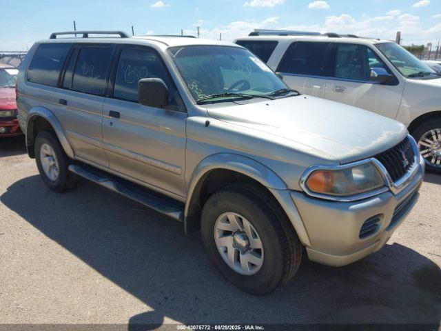  Salvage Mitsubishi Montero Sport