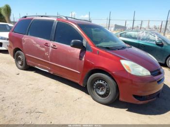  Salvage Toyota Sienna