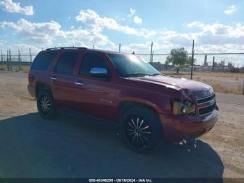  Salvage Chevrolet Tahoe