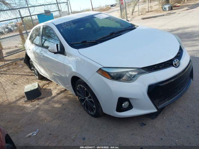  Salvage Toyota Corolla