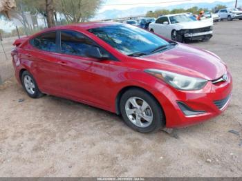  Salvage Hyundai ELANTRA