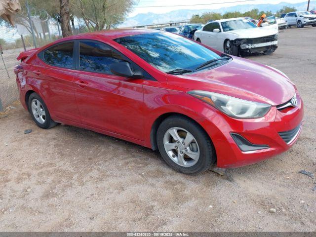  Salvage Hyundai ELANTRA