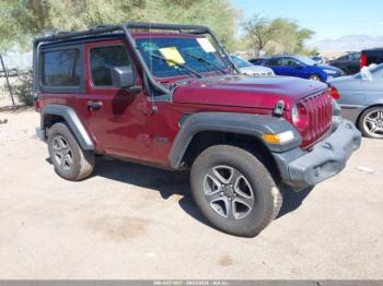  Salvage Jeep Wrangler