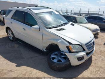  Salvage Mercedes-Benz M-Class