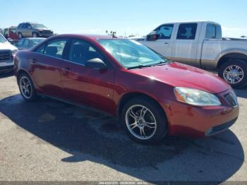  Salvage Pontiac G6