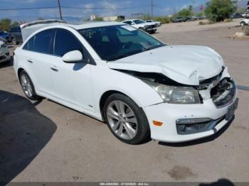  Salvage Chevrolet Cruze