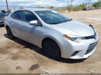  Salvage Toyota Corolla