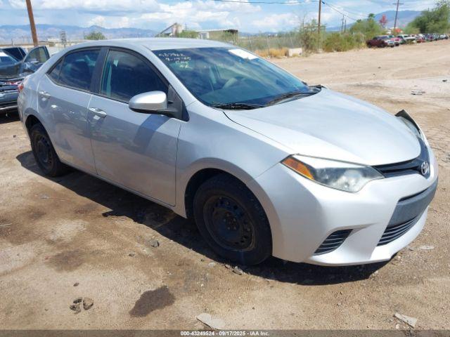  Salvage Toyota Corolla