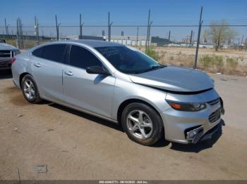  Salvage Chevrolet Malibu