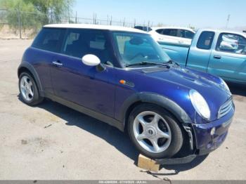  Salvage MINI Cooper