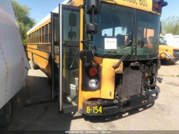 Salvage Blue Bird School Bus   Transit Bus