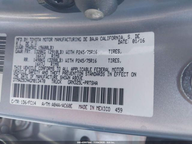 Toyota Tacoma Sr5 V6 Image 10