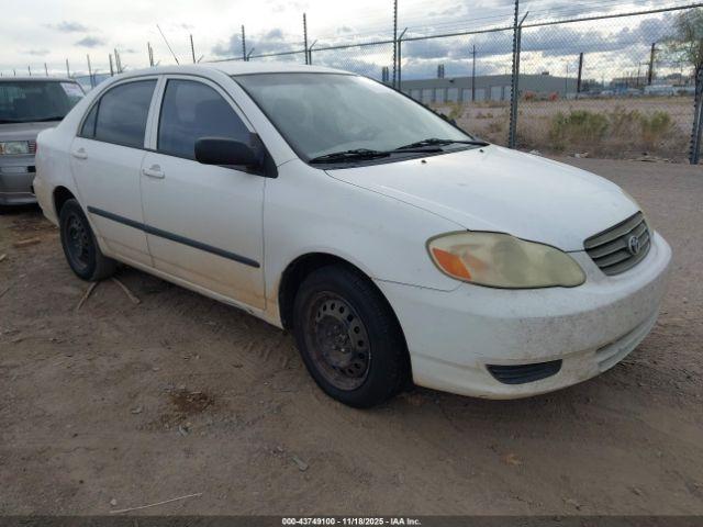  Salvage Toyota Corolla