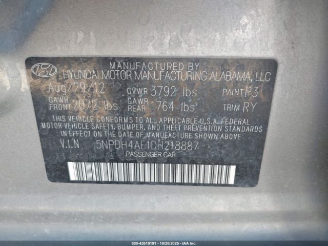 Hyundai ELANTRA Limited Image 5