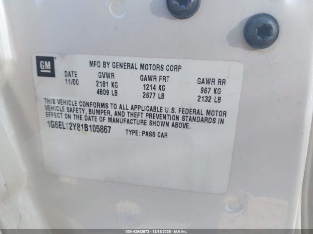 Cadillac Eldorado Esc Image 2