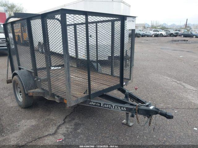  Salvage East Texas Trailers Walled Utility Trail