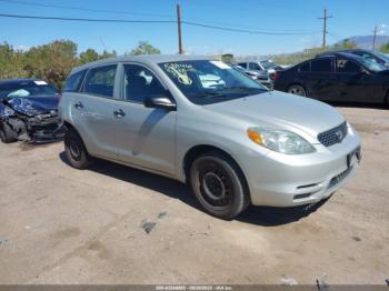  Salvage Toyota Matrix