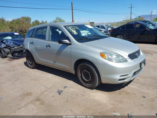  Salvage Toyota Matrix