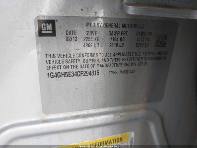 Buick LaCrosse Premium 3 Group Image 8