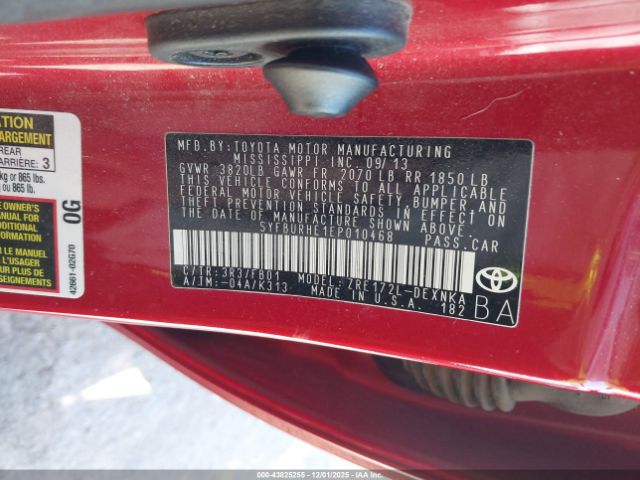 Toyota Corolla Le Image 14