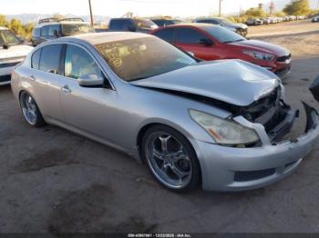  Salvage INFINITI G37
