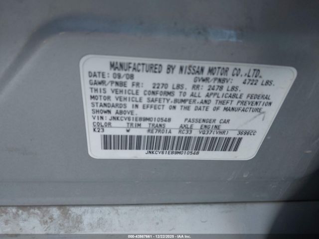 INFINITI G37 Journey Image 4