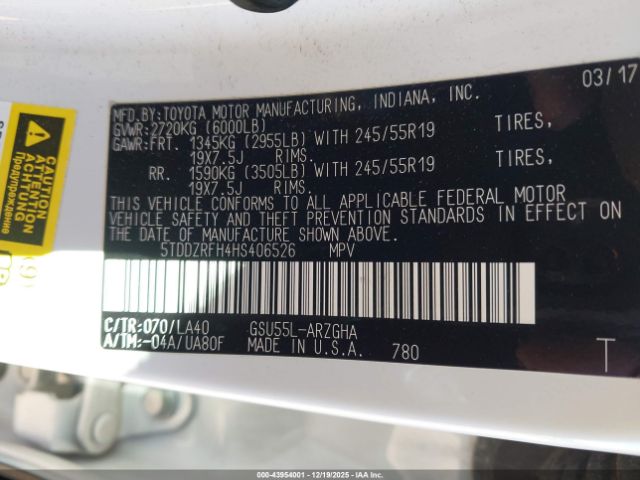 Toyota Highlander Limited Image 16