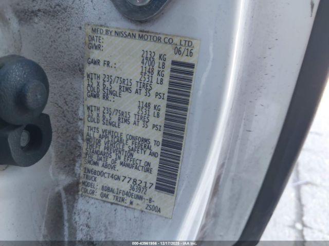 Nissan Frontier S Image 9