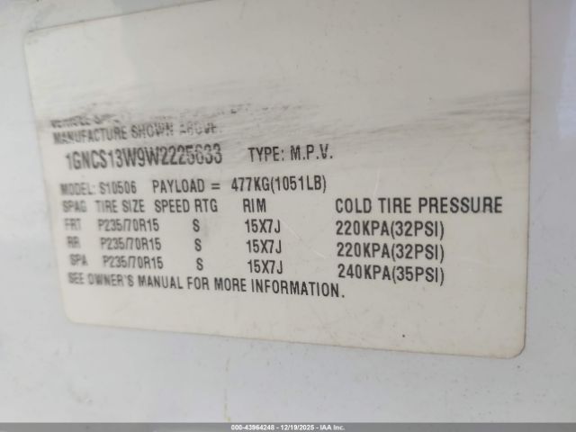 Chevrolet Blazer Ls Image 7