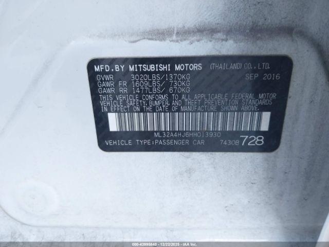 Mitsubishi Mirage Se Image 2