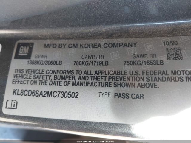 Chevrolet Spark Fwd 1lt Automatic Image 15