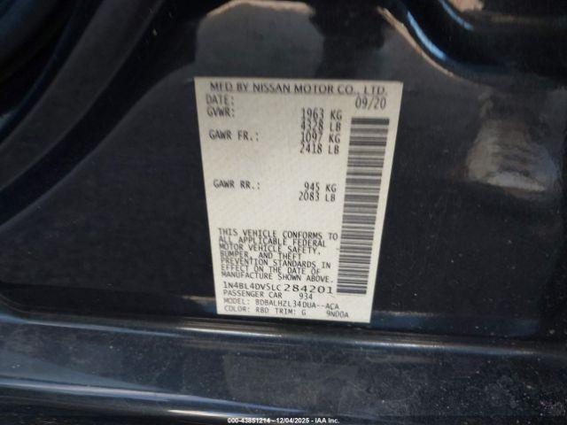 Nissan Altima Sv Fwd Image 10