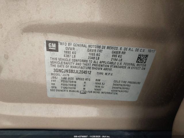 Chevrolet Trax Ls Image 4