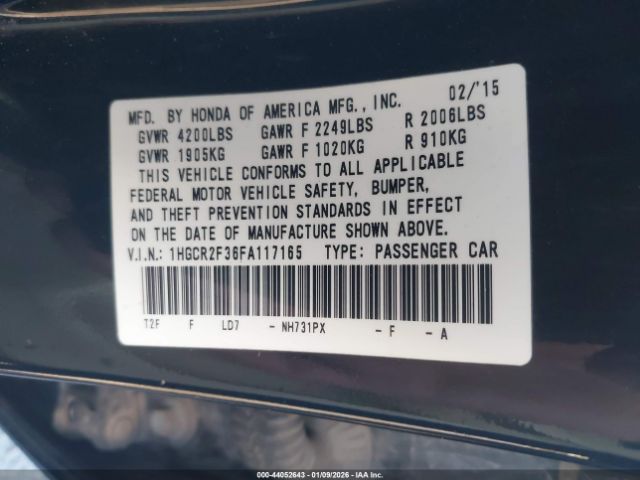 Honda Accord Lx Image 5